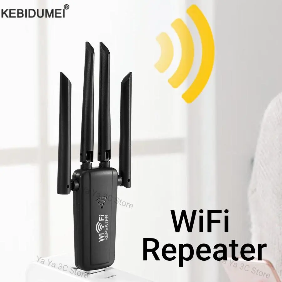2.4G 300Mbps USB Wireless WiFi Repeater WiFi Signal Amplifier Long Range Wi-Fi Repeater Extender For Home Network Extension