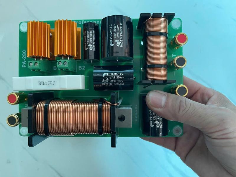 Mạch phân tần loa 2 đường tiếng PA 280 cho loa 30 đến 50 - giá 1 mạch