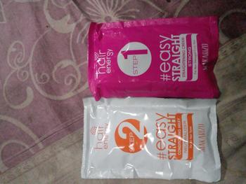 Product Review of Makarizo Hair Energy Easy Straight Mild 120ml & 80ml from m**i 1