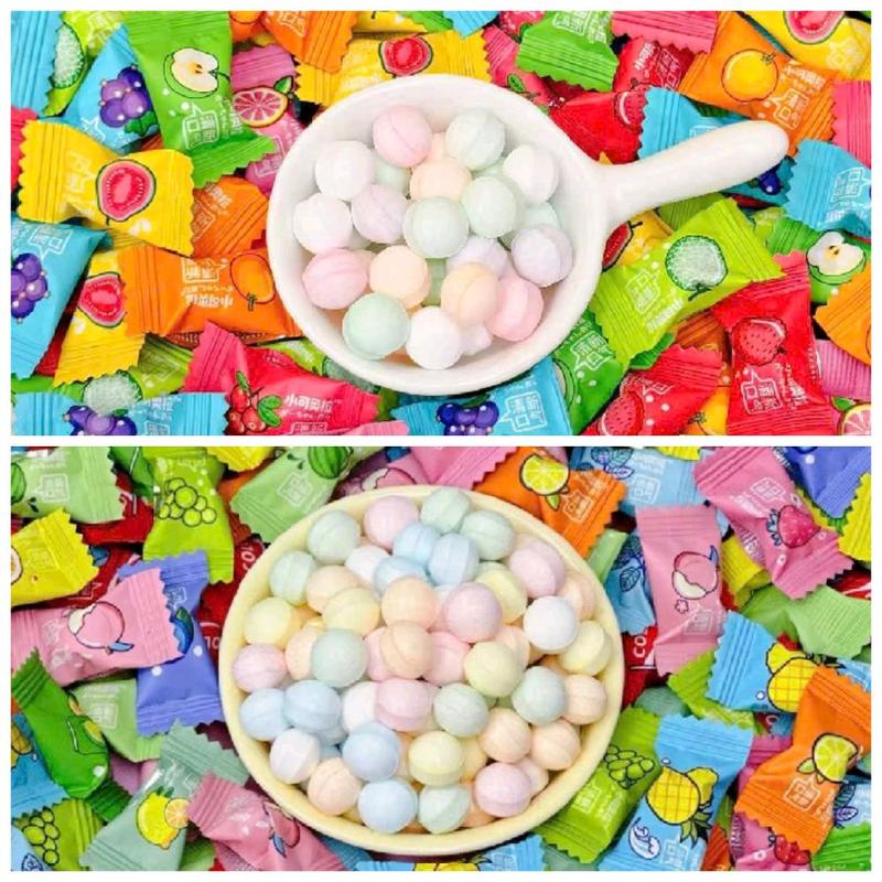   Mix 20 Vị Siêu Ngon  Kẹo Ngậm Vitamin C Trái Cây Không Đường - Ăn Vặt Nhà Nhi 