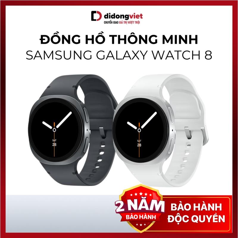 Đồng Hồ Thông Minh Samsung Galaxy Watch 8 44mm L330 (Bluetooth) - Định Vị GPS, Theo Dõi Sức Khỏe - Hàng Chính Hãng
