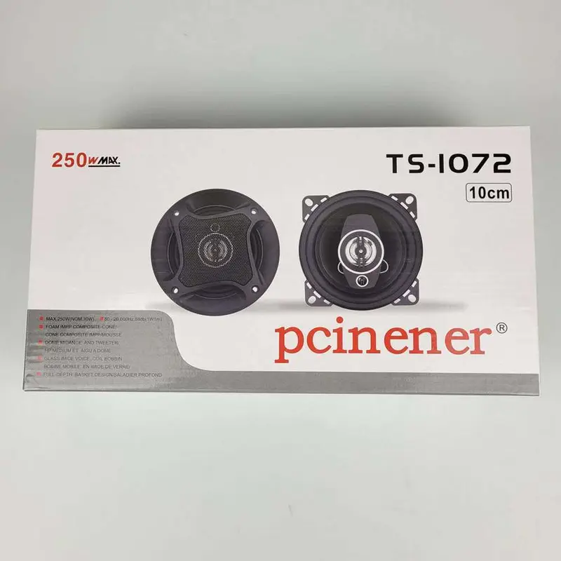 COD Pcinener 2PCS Speaker Pintu Mobil Full Bass Avanza Truk Canter Grand Max HiFi 4 Inch 250W TS1072 8