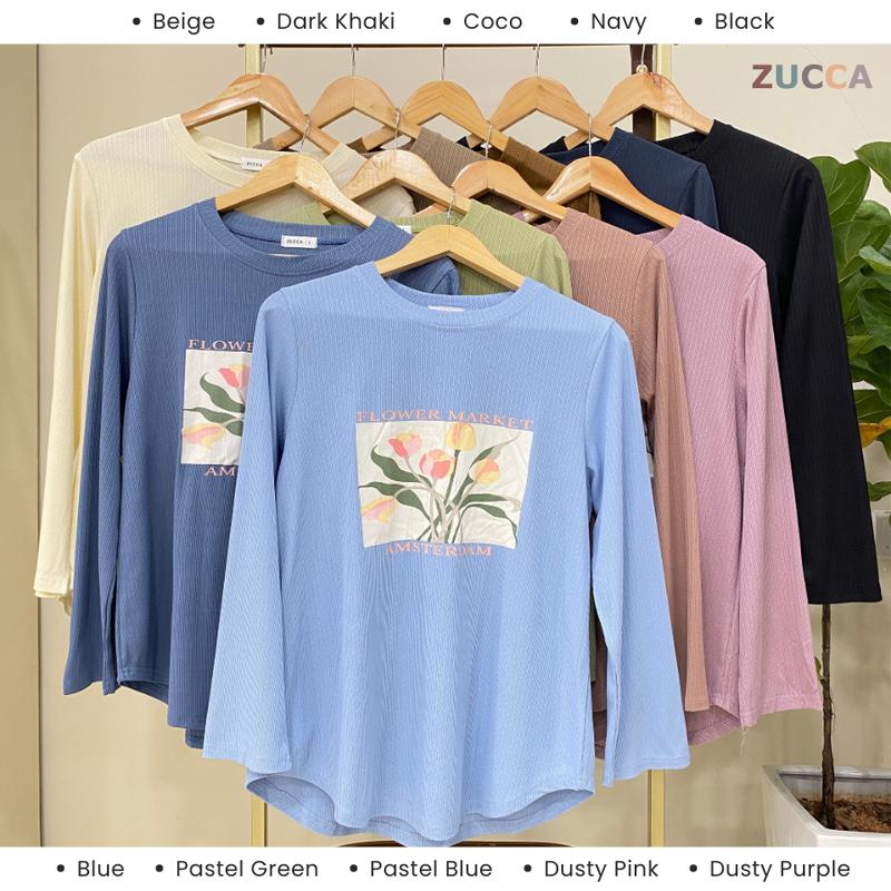 Product Introduction of ZUCCA BELINDA WOMEN CASUAL SWEAT SHIRT - DM246 7