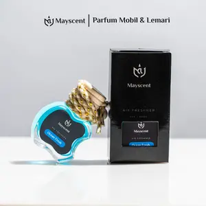 MAYSCENT Air Freshener 10ml – PARFUM MOBIL, PENGHARUM, PEWANGI untuk MOBIL & LEMARI TIPE GANTUNG, CAR FRESHENER, AWET TAHAN LAMA, TIDAK BIKIN MUAL, SOFT LEMBUT, ANTI BAU TIDAK SEDAP, AROMA BUAH, MANIS, KOPI BALI, LAUNDRY & SEGAR