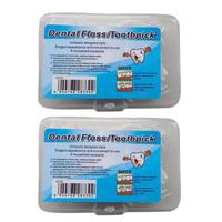 Gambar HANDPHONETIAM Pembersih Celah Gigi Isi50pcs / Dental Floss Benang Tusuk Pengangkat Kotoran Sela Gigi - R105-1pcs dari J&Kresmi Kab. Gresik 4 Tokopedia