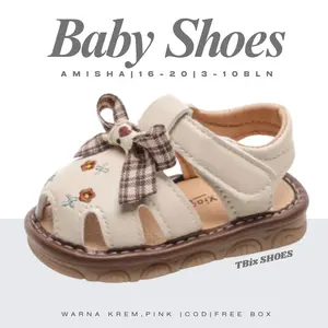 [Tokobig] Import Shoes Amisha Sepatu Bayi Perempuan Sepatu Prewalker Sepatu Import Ukuran 16-20 TOP PRODUK