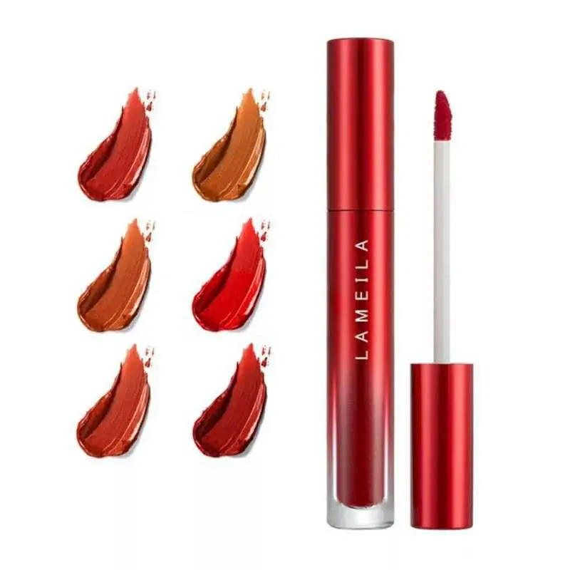 Son Bóng Nhung Lì, Son Bóng Lỏng Lâu Trôi, Không Phai, Trang Điểm, Mỹ Phẩm Cosmetic Nữ 8