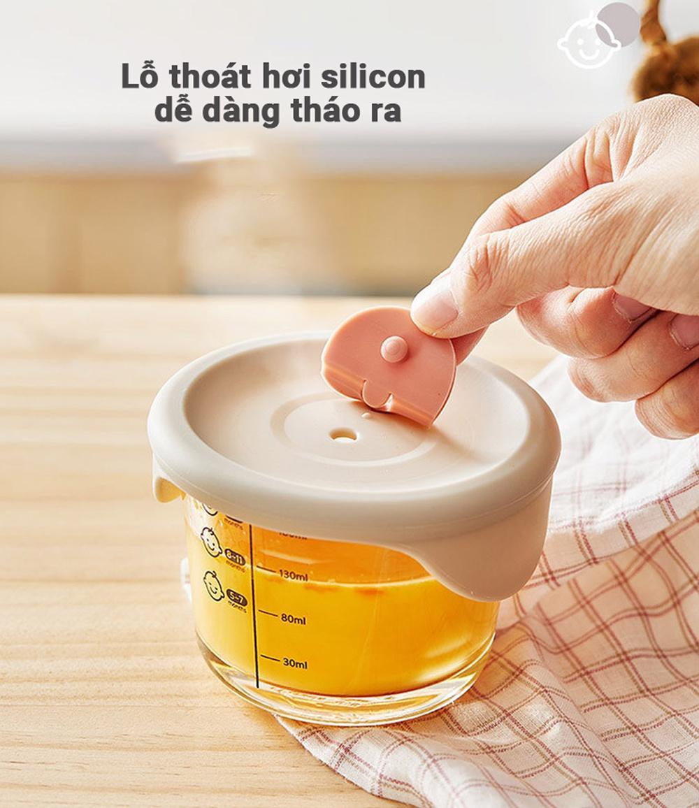 Hộp Thủy Tinh LocknLock Đựng Thức Ăn Dặm Cho Bé 120ml / 180ml / 230ml phân loại 3