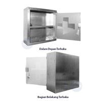 Gambar Kotak P3K / Lemari Obat Besi Kaca Stainless 30 x 30 x 12 cm Tonata / TNT-BP3K01 / Kotak P3K Besi Kaca Stainless 30 x 30 x 12 cm / Lemari Obat P3K Stainless 30 x 30 x 12 cm / Kotak Obat P3K Besi Kaca / Box P3K Stainless Ukuran 30 x 30 x 12 cm dari Tonata Indonesia Kab. Tangerang 3 Tokopedia
