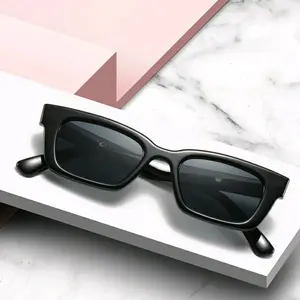 Kacamata Hitam Lubang Wanita Pria Korea Fashion Eyewear Sunglasses Lensa