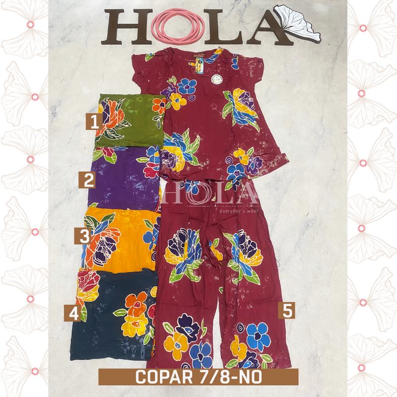 HOLA_FASH | SETELAN C7/8 CAP COPAR, SETELAN CELANA PENDEK COPAR 3
