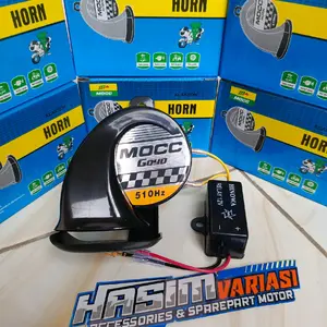 Klakson Keong Single Putus Putus+Modul Riley Intrupter Aki 12 Volt Buat Motor Dan Mobil bisa di setel Car Accessories