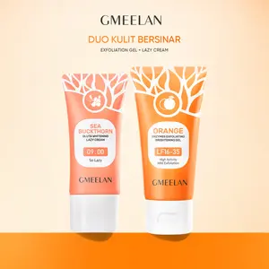 Brightening Kit – Orange Gel + Gluta Cream untuk Kulit Cerah & Lembut Alami