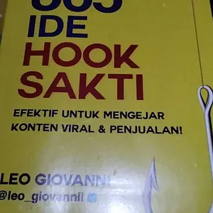 best seller 365 IDE HOOK SAKTI : LEO GEOVANNI