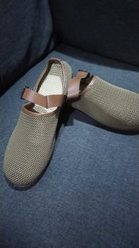 Product Review of Sandal Kasual Wanita, Ketibaan Baru pada 2025, Serbaguna, Gaya Retro, Tapak Lembut, Gaya Ins, Bahan Jaringan Luar, Kaki Tertutup, Selipar Separuh from N** 1