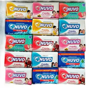 8pcs Sabun nuvo batang 72gram (varian campur)