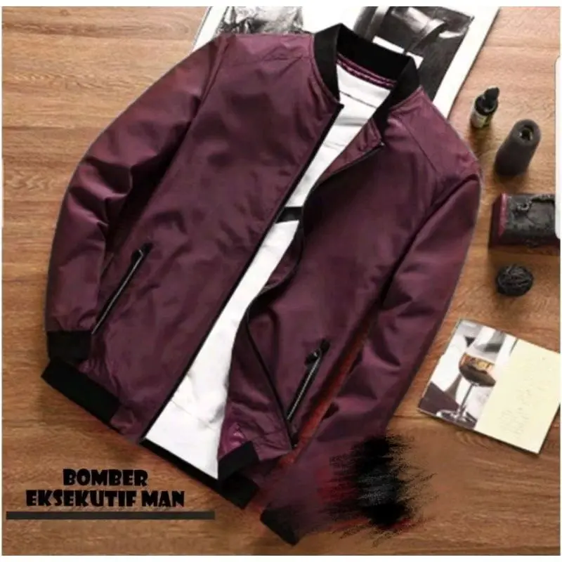 JAKET BOMBERMEN//JAKET POLOS//JAKET MURAH jaket  kemeja