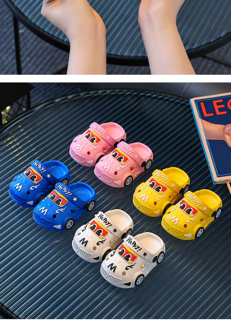 Product Introduction of Dép Lê Trẻ Em, Mùa Hè, Cho Bé Trai, Dạ Quang Xe Hơi, Đế Mềm Chống Trượt, Có Cỡ Nhỏ, Trung Bình Và Lớn, Thích Hợp Cho Phòng Tắm Và Bãi Biển, Cho Bé Dép Sandal Sandal 6