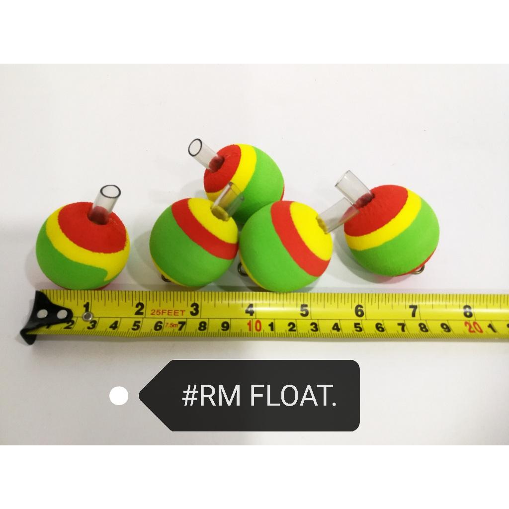 (5xPcs) Fishing Float Type Ball L Apungan Pancing Memancing