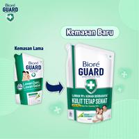 Gambar Biore Guard  Sabun Mandi Cair Anti Bakteri Refreshed Lemongrass 750ml Pouch Twinpack dari KAO Indonesia Kab. Bekasi 2 Tokopedia