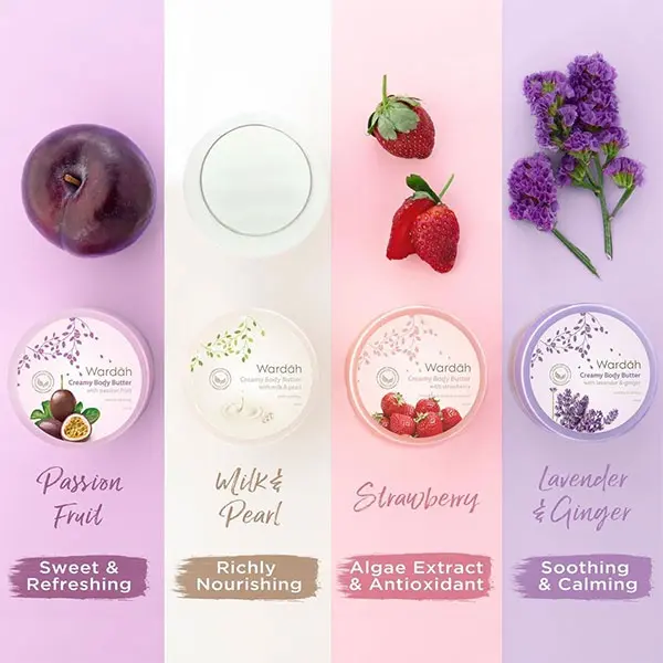 Murah ! Wardah Creamy Body Butter 50 ml 1