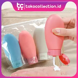 TC Botol Sabun Lotion Macaron Mini Travelling Botol Sabun Shampoo Cair Isi 60 Ml Botol Refill R1109
