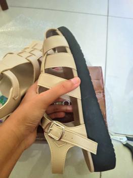 Product Review of Le Bianca ALY 21-0900 Sepatu Sendal Wanita Flat Sandal Army from c**a 2