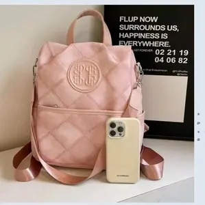 Tas Ransel Import Anti Maling Wanita JPC9337 - 3 Warna Pastel - Pink