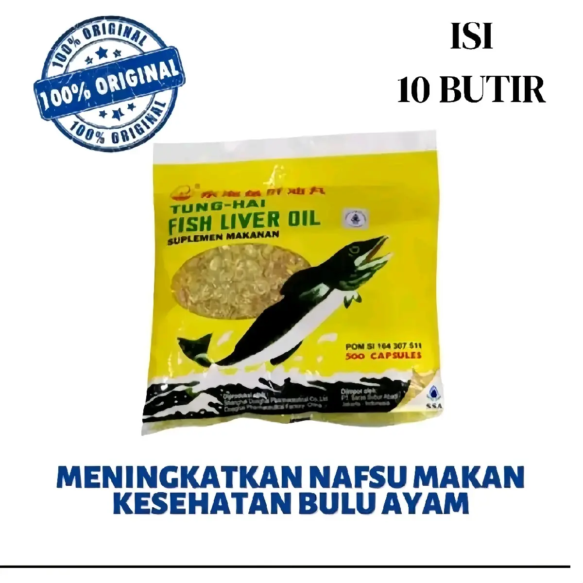 Minyak ikan vitamin hewan