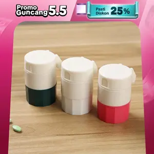 AGF COD PENGHANCUR OBAT 4 IN 1PRAKTIS TEMPAT PENYIMPAN PIL PENGHANCUR OBAT DENGAN PISAU PENGGERUS OBAT CUTTER PILL BELI LOKAL