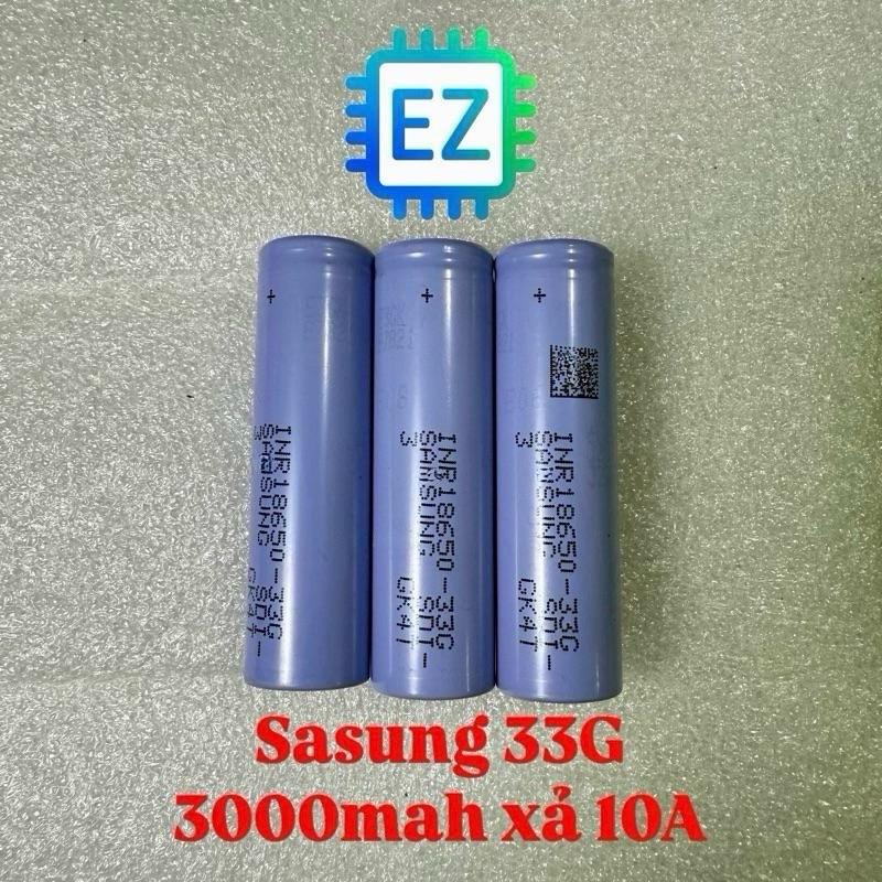  Cell pin 18650 SASUNG 33G 3,7V dòng xả 10A hàng tháo khối chuẩn hãng 
