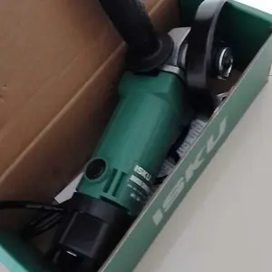 ISKU Gurinda Tangan 500W/220V Grinda Tangan Grinder dengan Sertifikasi K3L dan Material Berkualitas Desain Anti Debu dan Disipasi Panas Cepat