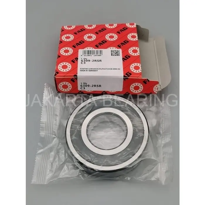 Ball Bearing FAG 6309 2RSR/C3 6309 2RS C3 Original 45x100x25