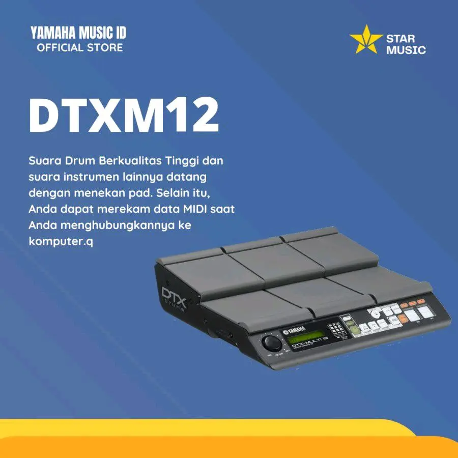 YAMAHA SET DRUM DTX MULTI 12