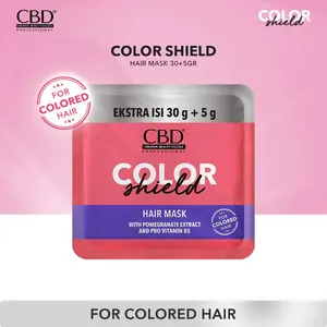 CBD Color Shield Hair Mask 35gr | Anti Rambut Pudar & Tahan Warna