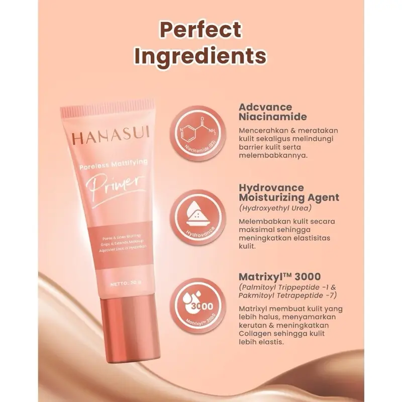 HANASUI PORELESS MATTIFYING PRIMER 1