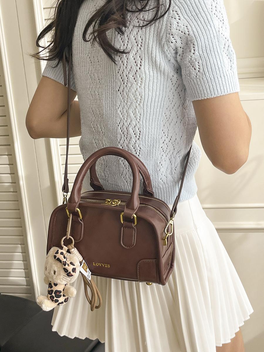 Tas Wanita Bag Elegan Handbag Wanita Selempang Tas bahu wanita, gantungan kunci gratis Tas Wanita Bag Elegan Handbag Wanita Selempang Tas bahu wanita, gantungan kunci gratis