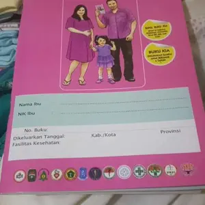 Buku KIA Edisi Terbaru 2023 Buku kesehatan Ibu dan Anak KEMENKES Full color