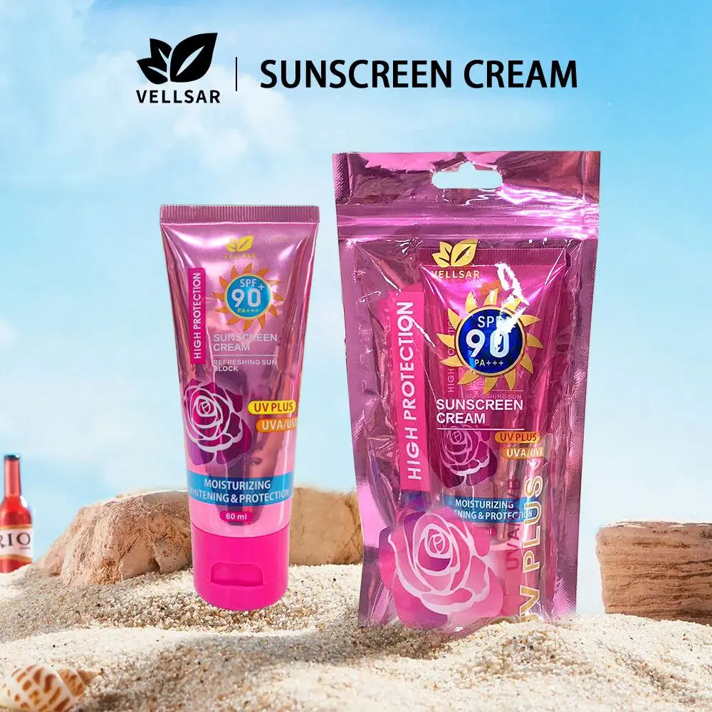 [Buy 1 Take 2] FDA Approved VELLSAR Pink 500Ml Vitamin C VC Toner 30Ml Niacinamide Hyaluronic Acid Serum + Vellsar Sunscreen