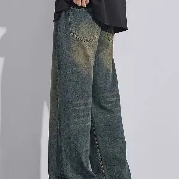 Celana Whisker Jeans Baggy Loose Skena Super Premium Highwaist Kulot Jeans Wanita Loose Korean Style kekinian Panjang Nyaman Boyfriend Khaki Melar Tebal 1