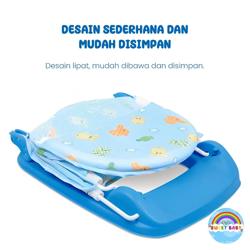 Tempat Mandi Bayi Berjaring Baby Bather Chair With Deluxe 8
