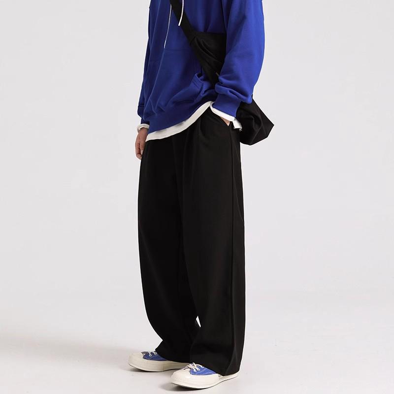 Product Introduction of Celana olahraga pria panjang celana training pria jumbo celana hitam pria loose pants pria baju couple casual 12