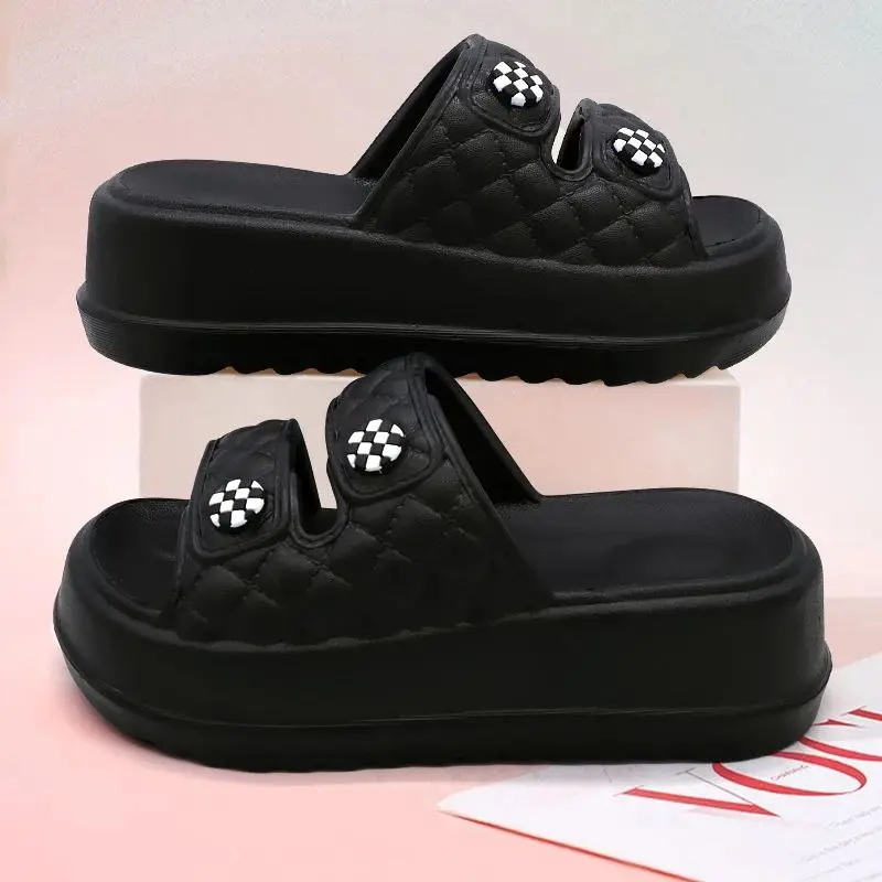 Sandal Slip-On Anak Cewek Sendal Anak Perempuan Karet Empuk Kekinian Bandua Wedges