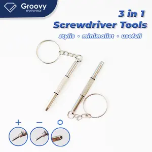 Screwdriver Toolkit  - Gantungan Kunci Obeng Set Frame Kacamata Glasses