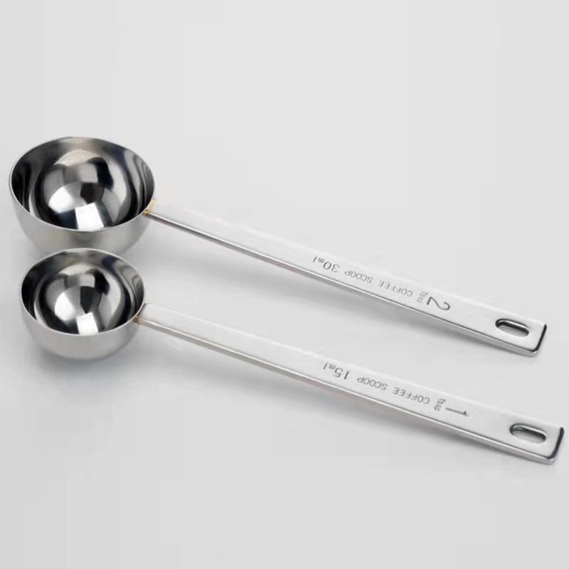 Product Introduction of 【BIG SALE】Coffee Scoop，Stainless Steel Coffee Scoop Measuring Tablespoon and Scooper with Long Handles 40
