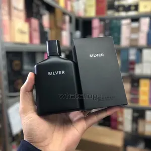 Parfum Pria Silver 100ml ( With Box ) Parfum Cowok Wangi Tahan Lama