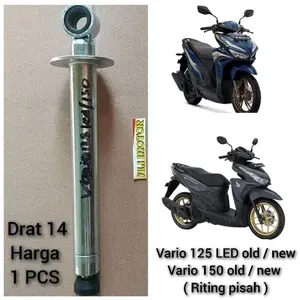 As sekok shock belakang vario 125 led / 150 & pcx drat 14
