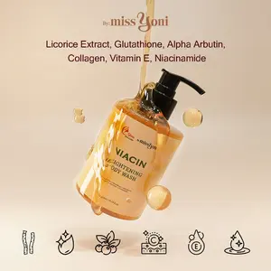 YONI - NIACIN BRIGHTENING BODY WASH 300gr "perawatan kulit badan" Mencerahkan | Y 99