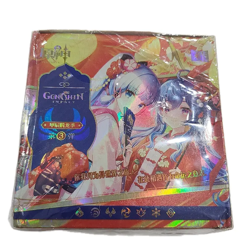 kartu Genshin Impact Merah Pack Anime Kartu Koleksi Sealed CCG Card Sealed 0