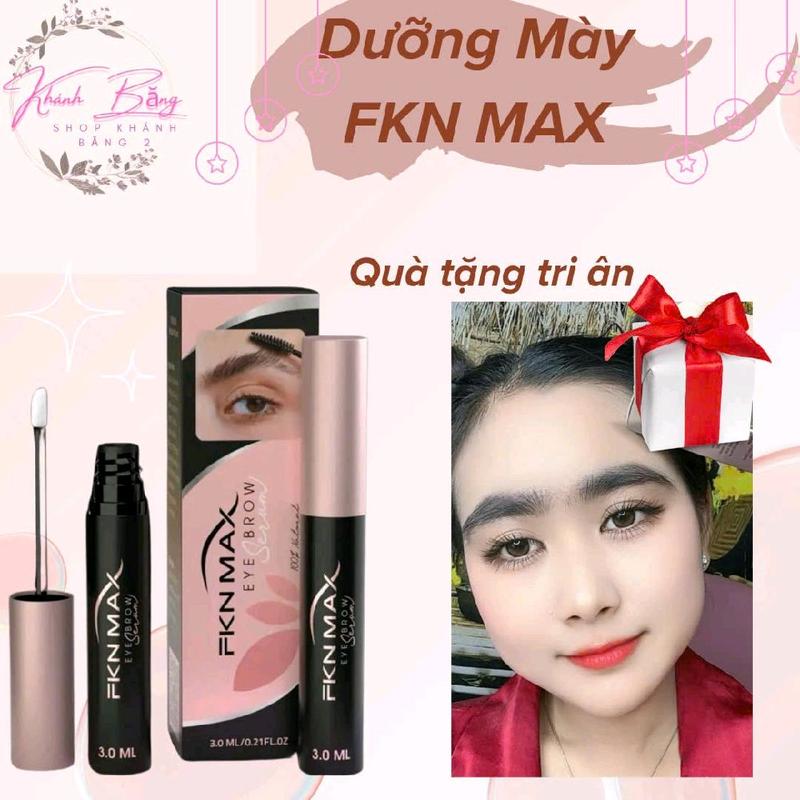 Dưỡng Mày FKN MAX phiên bản cao cấp, hỗ trợ cải thiện lông mày thưa ngắn dành cho nam và nữ Dạng Serum dung tích 3ml Trang Điểm Mỹ Phẩm Nữ Cosmetic